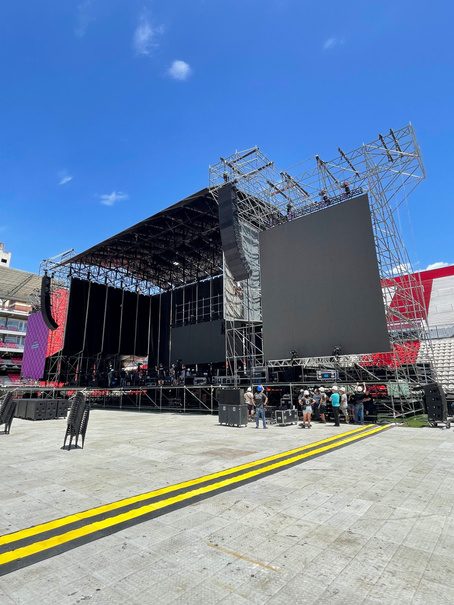 Montaje de escenario